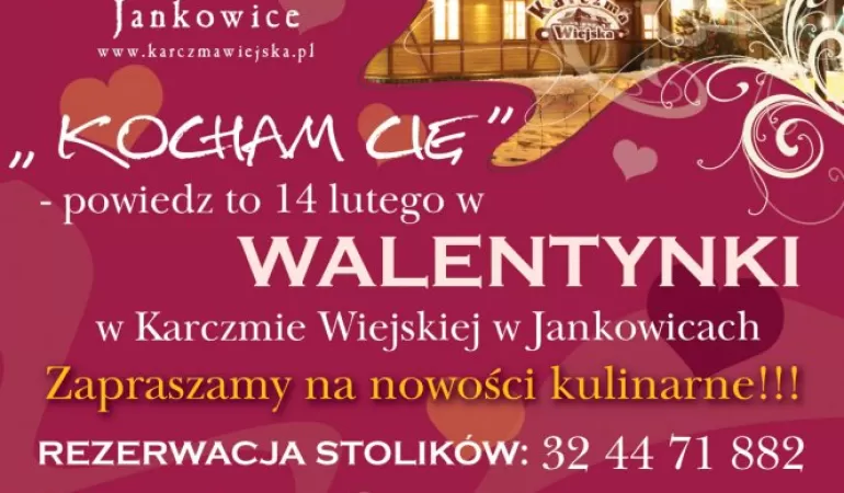 walentynki karczma wiejska
