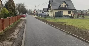 Ulica Poprzeczna ma nową kanalizację i nawierzchnię