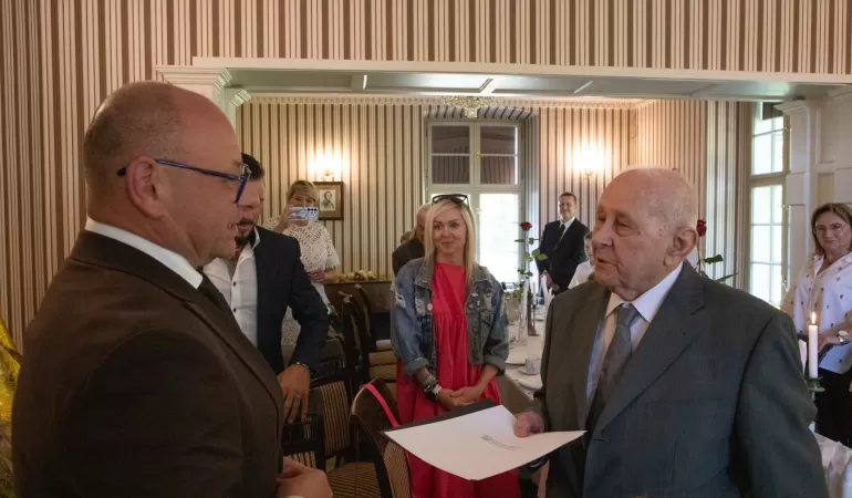Pan Grzegorz Ryguła świętował setne urodziny - 25.05.2025