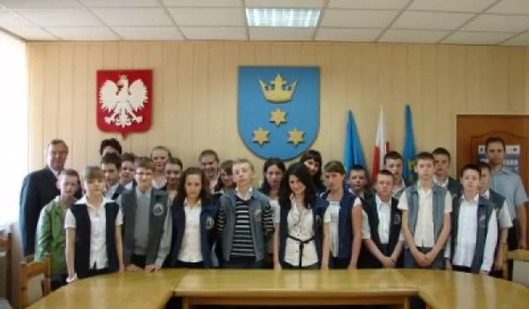 Szóstoklasiści w Urzędzie Gminy