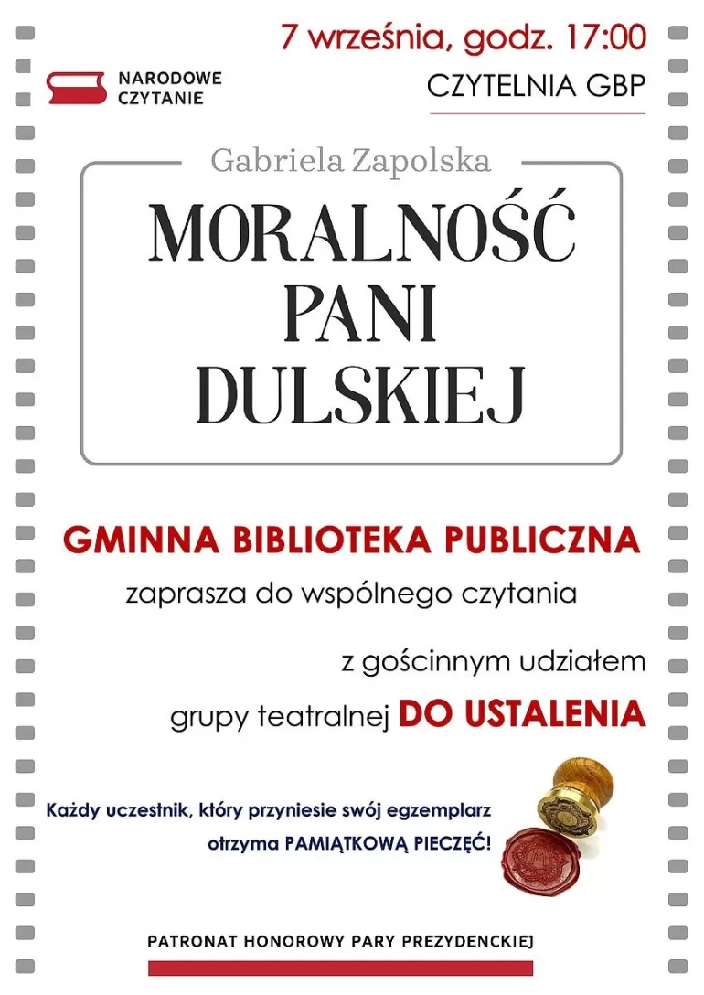 narodowe czytanie 2021