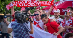 euro, kibice, polska, piłka