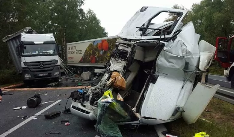 Wypadek, Kobiór, DK-1
