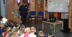 policja, przedszkole