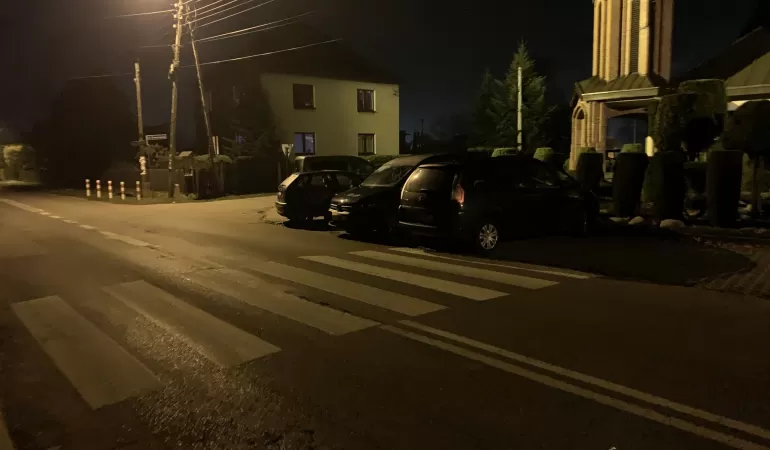 Przejście dla pieszych w Piasku