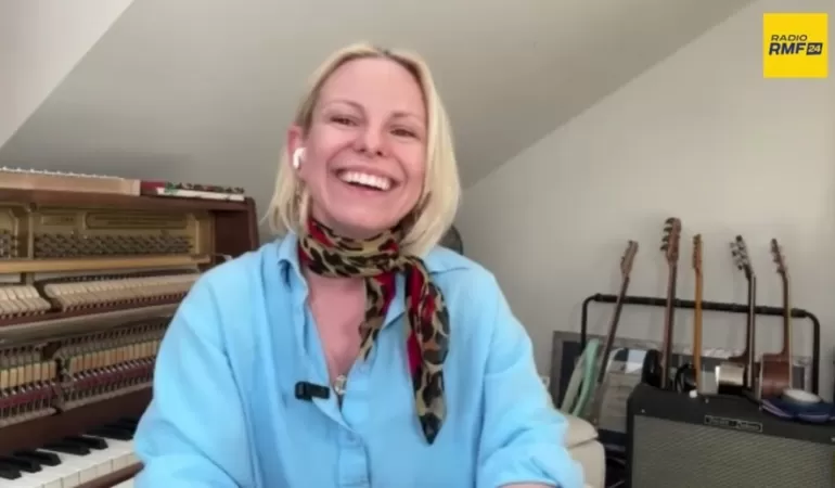 Alicja Janosz w podcaście RMF FM Co u nich słychać: "Cały czas żyję z muzyki" - 05.2025