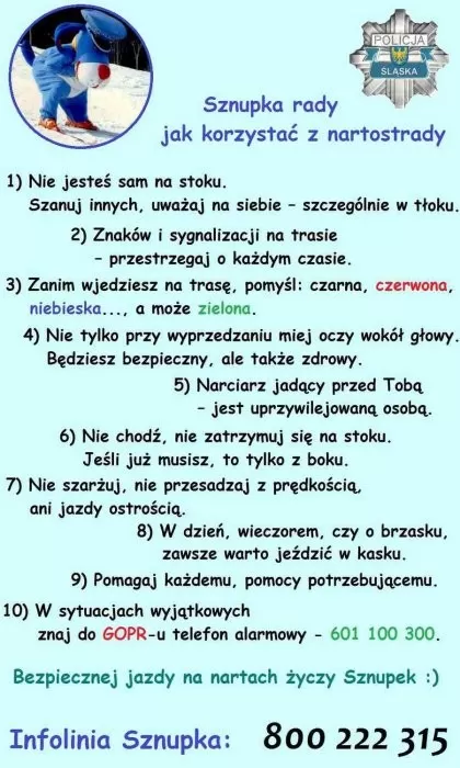 sznupek, policja, bezpieczeństwo