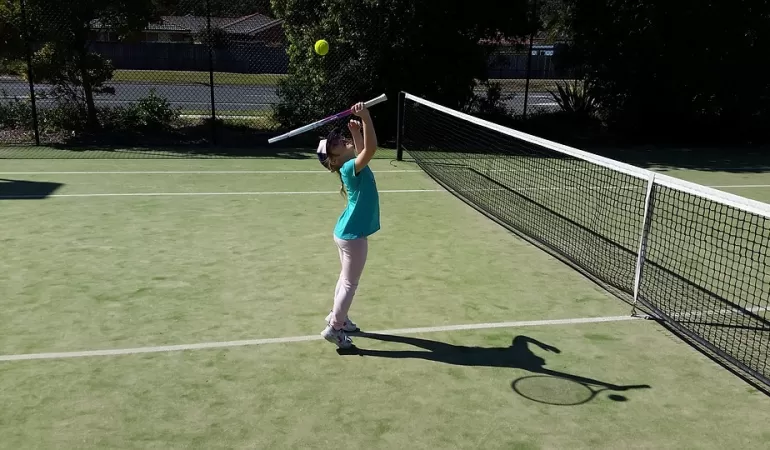 tenis, dziecko