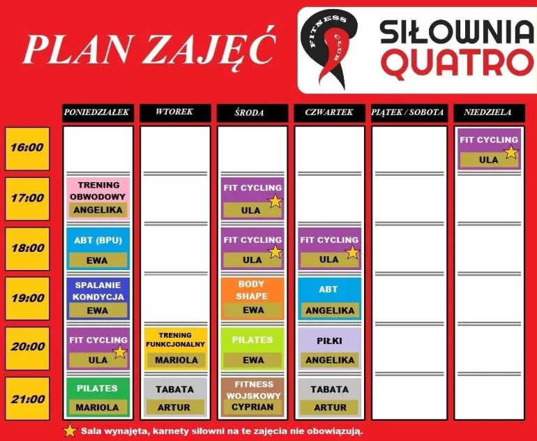 Fitness Club / Siłownia Quatro