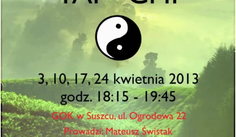 tai chi plakat suszec