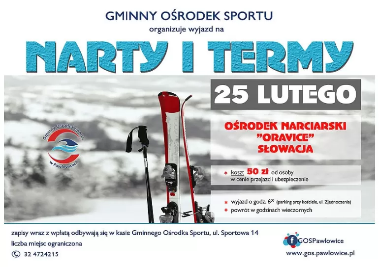 Narty i baseny termalne z GOS-em!