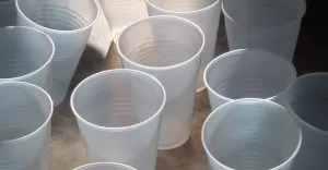 kubki plastikowe, plastik