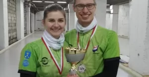 Ewa Nogły, Kamil Stych, curling, Warszowice