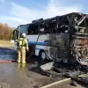Pożar autobusu rodziny zastępczej. Pojazd nadaje się do kasacji