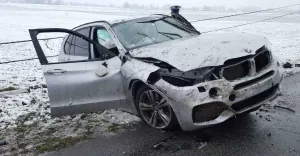 wypadek, bmw