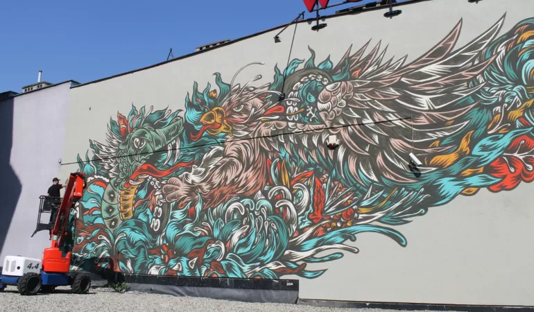 Mural "Scalenie"