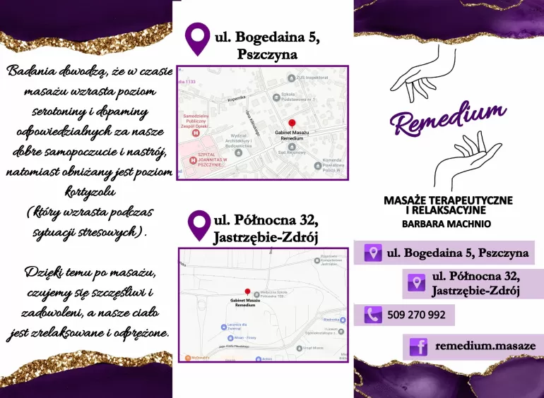 MASAŻE REMEDIUM